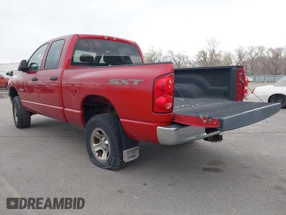 2008 Dodge 1500 with VIN 1D7HU18N48J154753, listed as a IAAI auction lot 41756808 with 166,020 mi miles and . Bid and sale history available at DreamBid. Image 3.