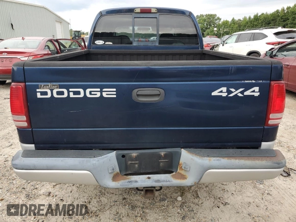 2002 Dodge Dakota SLT with VIN 1B7HG48N42S711374, listed as a Copart auction lot 68991894 with 0 mi miles and Clean Title. Bid and sale history available at carsss.com. Image 6.
