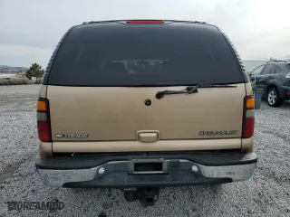 2001 Chevrolet Tahoe LT with VIN 1GNEK13T01J197167, listed as a Copart auction lot 45589865 with 216,391 mi miles and Salvage Title. Bid and sale history available at carsss.com. Image 6.