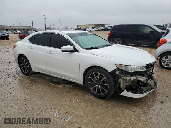 2015 Acura TLX V6 Tech with VIN 19UUB2F53FA023559, listed as a Copart auction lot 46405845 with 172,564 mi miles and Salvage Title. Bid and sale history available at carsss.com. Image 4.