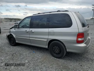 2005 Kia Sedona LX with VIN KNDUP132856712907, listed as a Copart auction lot 75751424 with 177,893 mi miles and Salvage Title. Bid and sale history available at carsss.com. Image 2.