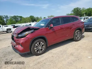 2023 Toyota Highlander L z VIN 5TDKDRAHXPS043533, wystawiony jako Copart lot #53179725 z przebiegiem 16 940 mil mil oraz Szkoda całkowita • Salvage title. Historia ofert i sprzedaży dostępna na DreamBid. Obrazek 1.