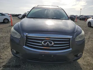 2013 Infiniti JX35 with VIN 5N1AL0MN6DC336706, listed as a Copart auction lot 46359835 with 161,609 mi miles and Salvage Title. Bid and sale history available at carsss.com. Image 5.