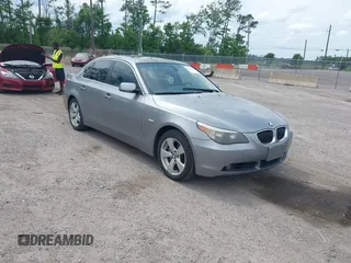 2006 BMW 5 Series with VIN WBANF33536CS37082, listed as a IAAI auction lot 42378059 with 254,778 mi miles and . Bid and sale history available at DreamBid. Image 1.