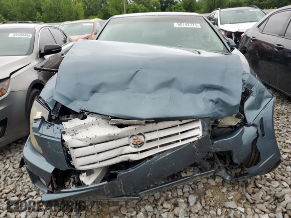 2006 Cadillac CTS with VIN 1G6DM57T760200890, listed as a Copart auction lot 60742775 with 168,674 mi miles and Salvage title. Bid and sale history available at DreamBid. Image 5.