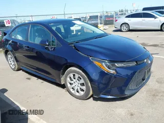 2021 Toyota Corolla LE with VIN 5YFEPMAE0MP197864, listed as a IAAI auction lot 41969458 with 47,655 mi miles and . Bid and sale history available at DreamBid. Image 1.