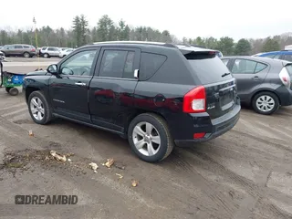 2013 Jeep Compass Latitude with VIN 1C4NJDEB2DD280393, listed as a IAAI auction lot 42028703 with 148,766 mi miles. Bid and sale history available at carsss.com. Image 3.