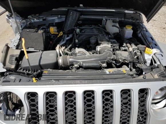 2023 Jeep Gladiator Overland with VIN 1C6HJTFG3PL564263, listed as a Copart auction lot 57021075 with Not provided miles and Non repairable. Bid and sale history available at DreamBid. Image 11.