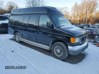 2005 Ford Econoline Cargo with VIN 1FTSS34L65HA78509, listed as a Copart auction lot 88295135 with Not Provided miles and Salvage Title. Bid and sale history available at DreamBid. Image 4.