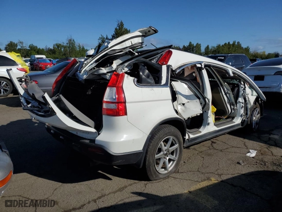 2008 Honda CR-V EX-L with VIN JHLRE48708C047026, listed as a Copart auction lot 54083504 with 0 mi miles and Salvage Title. Bid and sale history available at carsss.com. Image 3.
