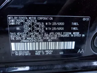 2023 Toyota bZ4X XLE z VIN JTMABACA0PA016485, wystawiony jako Copart lot #78830283 z przebiegiem 5 215 mil mil oraz . Historia ofert i sprzedaży dostępna na DreamBid. Obrazek 12.