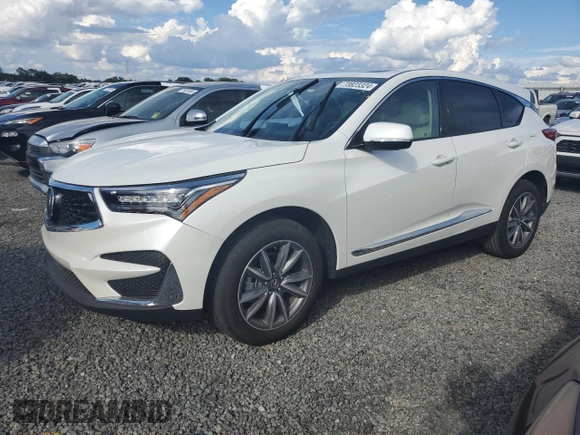 2021 Acura RDX w/Technology Package with VIN 5J8TC1H52ML001103, listed as a Copart auction lot 73823324 with Not Provided miles and Salvage Title. Bid and sale history available at carsss.com. Image 1.