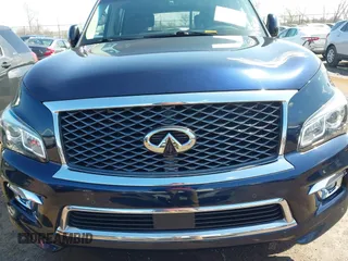 2016 Infiniti QX80 with VIN JN8AZ2NE7G9120964, listed as a IAAI auction lot 41897591 with 181,631 mi miles and . Bid and sale history available at DreamBid. Image 6.