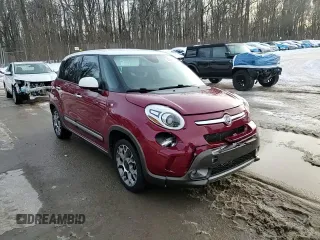 2016 FIAT 500L Trekking with VIN ZFBCFADH4GZ038065, listed as a Copart auction lot 42003775 with 77,949 mi miles and Salvage Title. Bid and sale history available at carsss.com. Image 13.