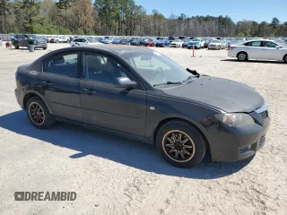 2008 Mazda 3 i Sport with VIN JM1BK32F181100281, listed as a Copart auction lot 50006605 with 134,554 mi miles and Salvage Title. Bid and sale history available at carsss.com. Image 4.