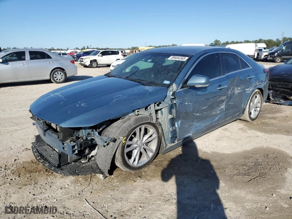 2023 Cadillac CT4 Luxury with VIN 1G6DA5RK9P0143011, listed as a Copart auction lot 89404365 with 25,783 mi miles and Salvage Title. Bid and sale history available at carsss.com. Image 1.