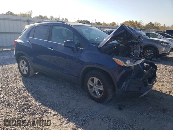 2017 Chevrolet Trax LT with VIN 3GNCJPSB3HL184843, listed as a Copart auction lot 77390324 with 89,636 mi miles and Salvage Title. Bid and sale history available at carsss.com. Image 4.
