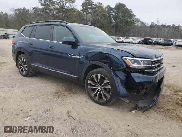 2021 Volkswagen Atlas SE with VIN 1V2PR2CA3MC537162, listed as a Copart auction lot 87914555 with 50,699 mi miles and Clean title. Bid and sale history available at DreamBid. Image 4.