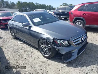 2019 Mercedes-Benz E 300 with VIN WDDZF4JB6KA631755, listed as a IAAI auction lot 41738563 with 38,247 mi miles and . Bid and sale history available at DreamBid. Image 1.