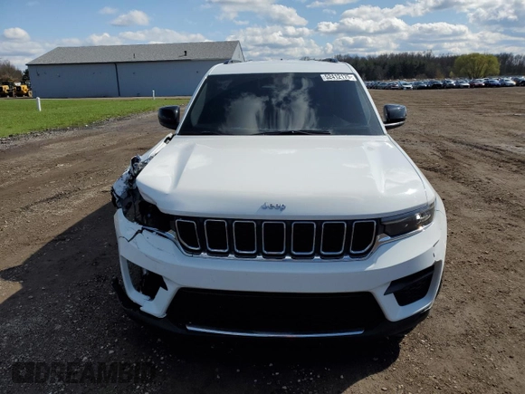 2023 Jeep Grand Cherokee Laredo z VIN 1C4RJHAGXPC619230, wystawiony jako Copart lot #52412175 z przebiegiem 36 255 mil mil oraz Szkoda całkowita • Salvage title. Historia ofert i sprzedaży dostępna na DreamBid. Obrazek 5.