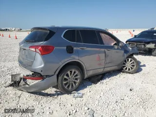 2019 Buick Envision Essence with VIN LRBFXCSAXKD006962, listed as a Copart auction lot 52641925 with 0 mi miles and Salvage Title. Bid and sale history available at carsss.com. Image 3.