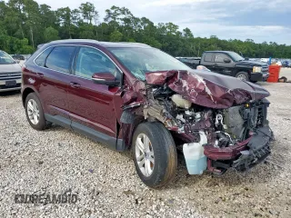 2020 Ford Edge SEL with VIN 2FMPK3J96LBB52242, listed as a Copart auction lot 60804145 with 42,287 mi miles and Salvage title. Bid and sale history available at DreamBid. Image 4.