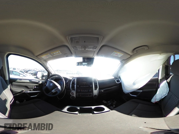 2021 Nissan Titan SV with VIN 1N6AA1FA6MN529806, listed as a IAAI auction lot 41859992 with 50,729 mi miles and . Bid and sale history available at DreamBid. Image 19.