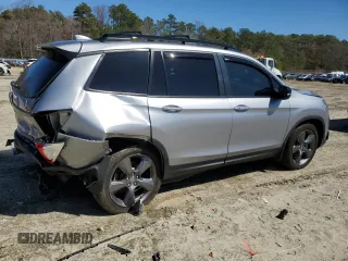 2021 Honda Passport Touring with VIN 5FNYF8H95MB014129, listed as a Copart auction lot 50105445 with 108,872 mi miles and Salvage Title. Bid and sale history available at carsss.com. Image 3.