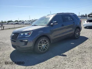 2018 Ford Explorer Sport с VIN 1FM5K8GT1JGB83055, выставлен на аукционе Copart как лот 58450465 с пробегом 100 711 миль миль и Списание • Salvage title. История ставок и продаж доступна на DreamBid. Изображение 1.