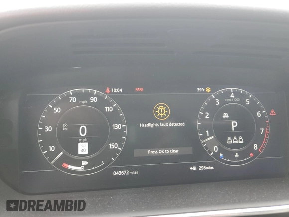 2022 Land Rover Range Rover Sport HSE Silver Edition z VIN SALWR2SU3NA220366, wystawiony jako Copart lot #44765925 z przebiegiem 43 672 mil mil oraz Szkoda całkowita • Salvage title. Historia ofert i sprzedaży dostępna na DreamBid. Obrazek 9.