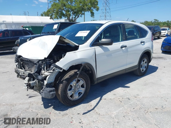 2013 Honda CR-V LX with VIN 5J6RM3H39DL021827, listed as a IAAI auction lot 42030806 with 183,465 mi miles and . Bid and sale history available at DreamBid. Image 2.
