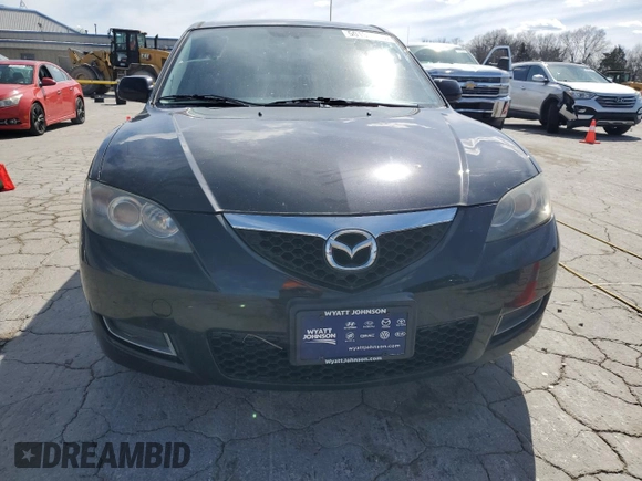 2007 Mazda 3 i Touring with VIN JM1BK32G871735876, listed as a Copart auction lot 50131285 with 147,123 mi miles and Salvage Title. Bid and sale history available at DreamBid. Image 5.