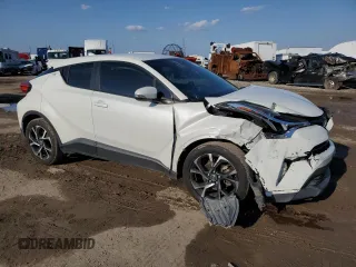 2018 Toyota C-HR XLE with VIN NMTKHMBX0JR011838, listed as a Copart auction lot 50457495 with 108,585 mi miles and Salvage Title. Bid and sale history available at carsss.com. Image 4.