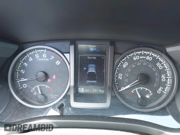 2018 Toyota Tacoma SR5 with VIN 3TMDZ5BN5JM048038, listed as a IAAI auction lot 42084922 with 79,718 mi miles and . Bid and sale history available at DreamBid. Image 7.