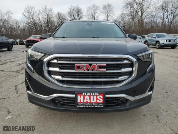 2020 GMC Terrain SLT with VIN 3GKALVEX3LL135368, listed as a Copart auction lot 44300715 with 46,182 mi miles and Salvage Title. Bid and sale history available at carsss.com. Image 5.