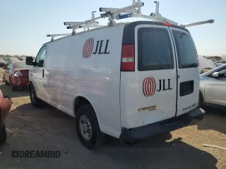 2014 Chevrolet Express Cargo Van with VIN 1GCWGFCA4E1122858, listed as a Copart auction lot 72409114 with 137,908 mi miles and Salvage Title. Bid and sale history available at carsss.com. Image 2.