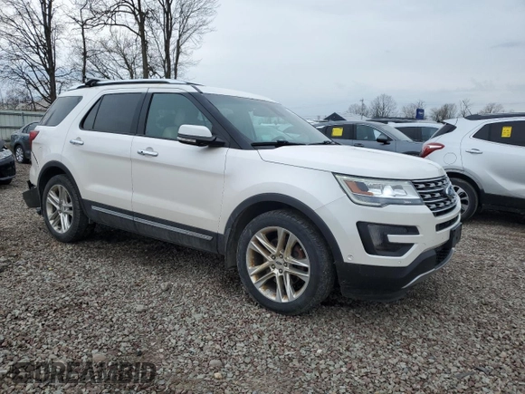 2016 Ford Explorer Limited with VIN 1FM5K8F85GGA20804, listed as a Copart auction lot 53485935 with 234,276 mi miles and Salvage Title. Bid and sale history available at carsss.com. Image 4.