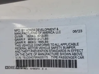 2024 Acura Integra Technology with VIN 19UDE4G76RA005175, listed as a Copart auction lot 50768825 with 14,976 mi miles and Salvage Title. Bid and sale history available at DreamBid. Image 13.