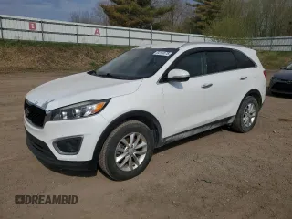 2016 Kia Sorento LX with VIN 5XYPG4A38GG121504, listed as a Copart auction lot 54166175 with 181,509 mi miles and Clean Title. Bid and sale history available at carsss.com. Image 1.