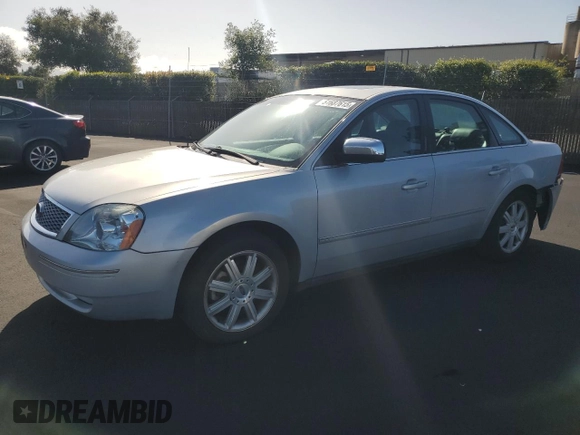 2005 Ford Five Hundred Limited z VIN 1FAHP28185G111858, wystawiony jako Copart lot #51687615 z przebiegiem 83 788 mil mil oraz Szkoda całkowita • Salvage title. Historia ofert i sprzedaży dostępna na DreamBid. Obrazek 1.