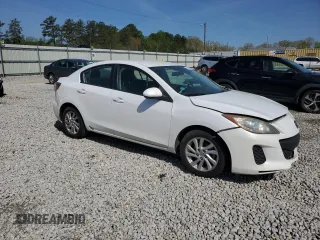 2012 Mazda 3 i Touring with VIN JM1BL1V77C1555635, listed as a Copart auction lot 51109795 with 284,602 mi miles and Salvage Title. Bid and sale history available at DreamBid. Image 4.