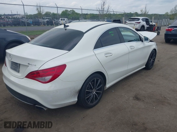 2015 Mercedes-Benz CLA 250 with VIN WDDSJ4GB0FN194180, listed as a IAAI auction lot 42126862 with 118,281 mi miles and . Bid and sale history available at DreamBid. Image 4.