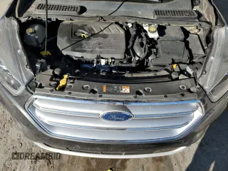 2017 Ford Escape SE with VIN 1FMCU0GD5HUF05252, listed as a Copart auction lot 83610274 with 100,481 mi miles and Clean Title. Bid and sale history available at carsss.com. Image 12.
