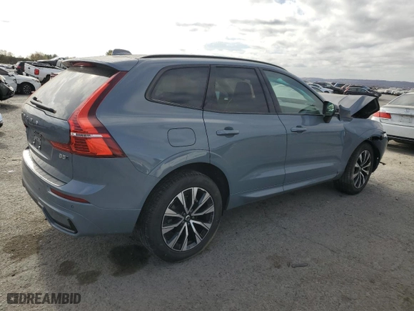 2024 Volvo XC60 Core Dark Theme with VIN YV4L12RK3R1762883, listed as a Copart auction lot 78693544 with 0 mi miles and Salvage Title. Bid and sale history available at carsss.com. Image 3.