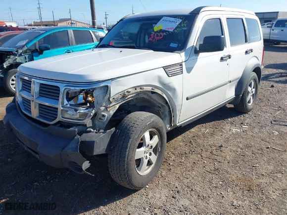 2007 Dodge Nitro SXT with VIN 1D8GT28K97W591008, listed as a IAAI auction lot 41656893 with 195,899 mi miles. Bid and sale history available at carsss.com. Image 6.
