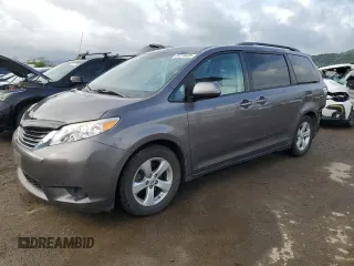 2012 Toyota Sienna LE AAS with VIN 5TDKK3DCXCS205335, listed as a Copart auction lot 51278835 with 112,618 mi miles and Salvage Title. Bid and sale history available at carsss.com. Image 1.