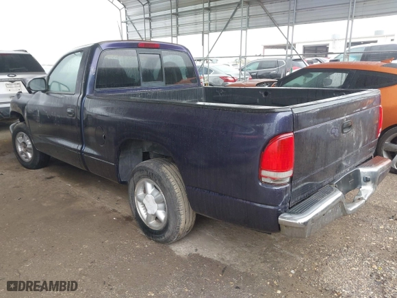 1998 Dodge Dakota "S" with VIN 1B7FL26Y3WS559713, listed as a IAAI auction lot 41055029 with 203,300 mi miles. Bid and sale history available at carsss.com. Image 3.