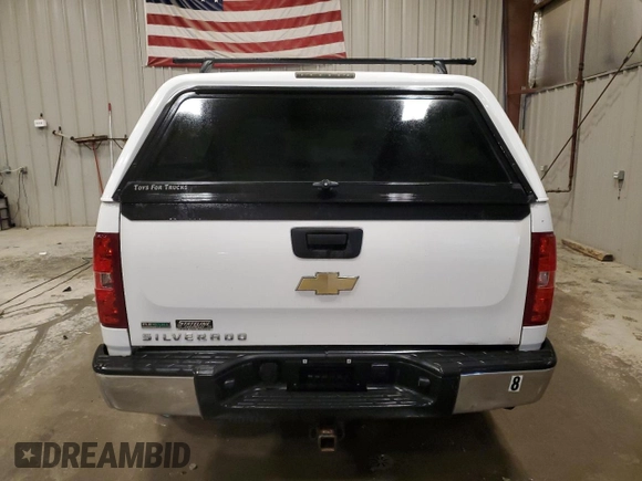 2011 Chevrolet Silverado 1500 Work Truck with VIN 1GCRKPE3XBZ443364, listed as a Copart auction lot 50638575 with 201,018 mi miles and Clean Title. Bid and sale history available at DreamBid. Image 6.