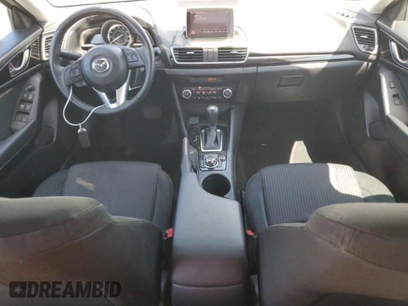 2015 Mazda 3 i Touring with VIN 3MZBM1L74FM178525, listed as a Copart auction lot 57079635 with 88,730 mi miles and Salvage title. Bid and sale history available at DreamBid. Image 8.