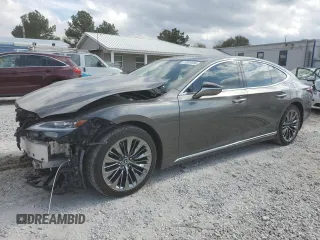 2022 Lexus LS with VIN JTHD51FF4N5017316, listed as a Copart auction lot 78381644 with 8,936 mi miles and Salvage Title. Bid and sale history available at carsss.com. Image 1.